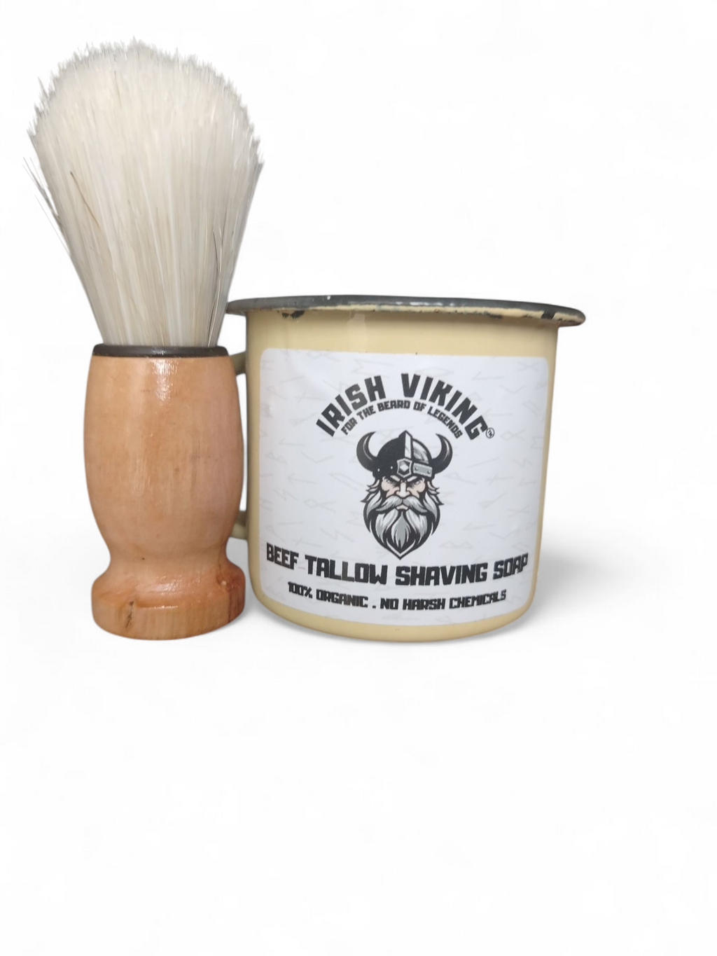 Beef Tallow Shaving Soap Set