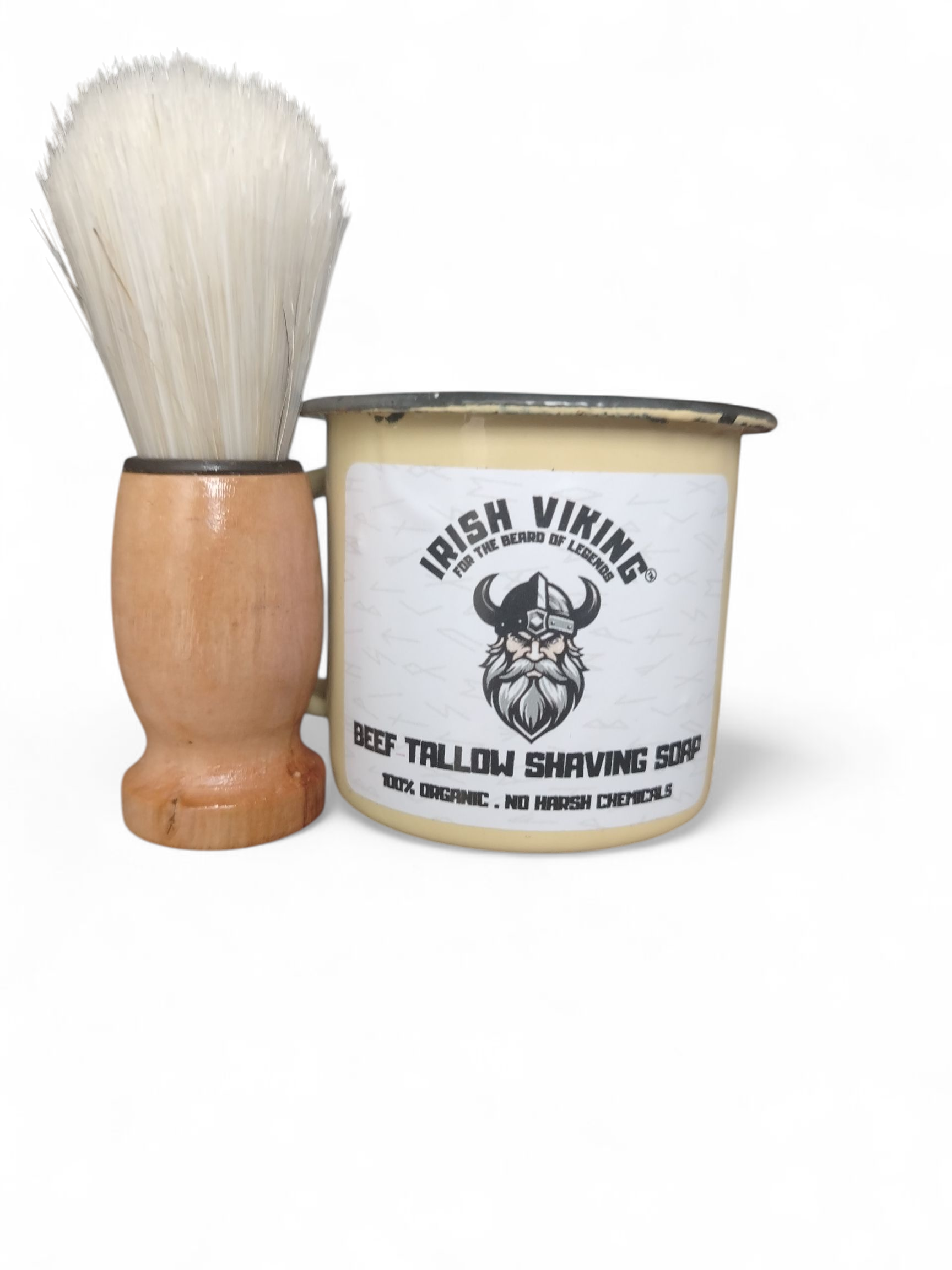 Beef Tallow Shaving Soap Set
