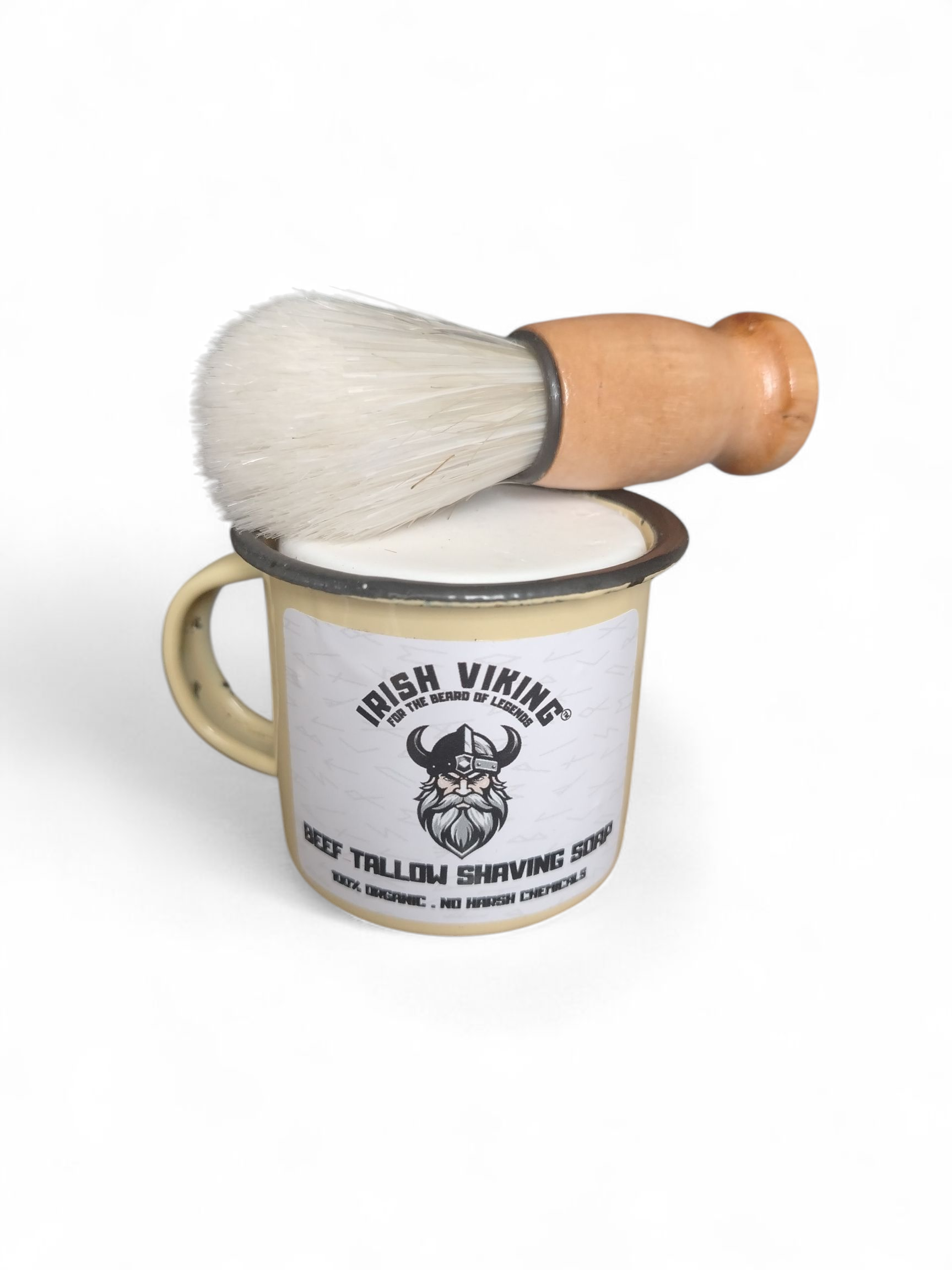 Beef Tallow Shaving Soap Set